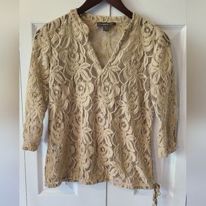 Tommy Bahama 3/4 sleeve top